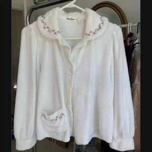 Vintage Neiman Marcus cotton terry sweater 🌸 for summer